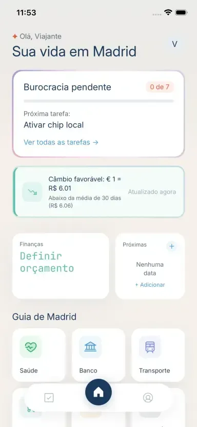 Guia da cidade de destino